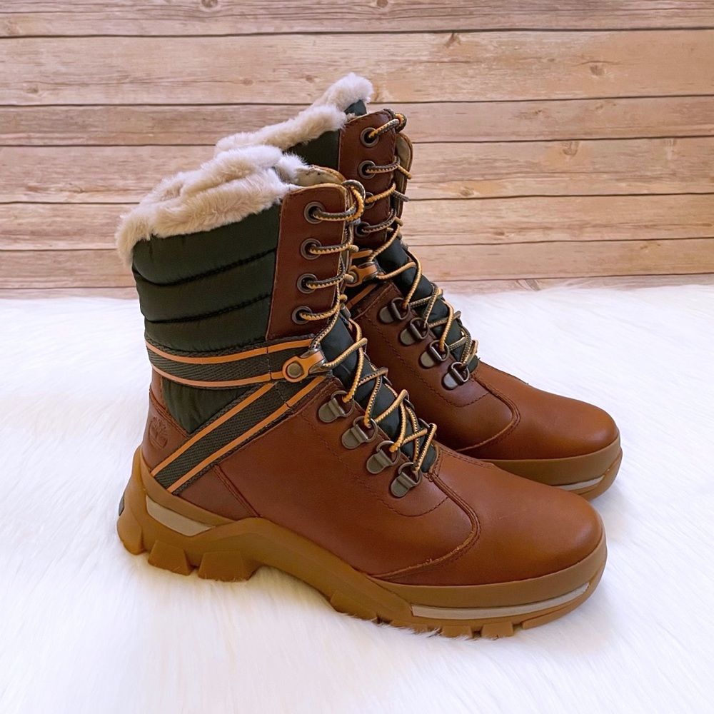 Timberland Women’s Jenness Falls Waterproof Insulated Boots In Medium Brown